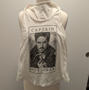 Captain Hook Once apon a Time Tank top